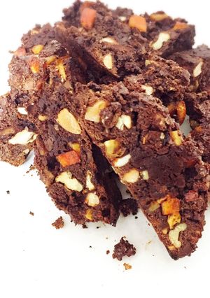 オレンジ香るチョコとナッツのビスコッティ-レシピのメイン写真
