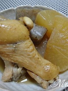 大根煮と鶏手羽元煮-レシピのメイン写真