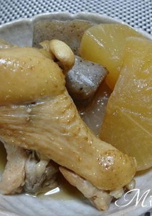 大根煮と鶏手羽元煮-レシピのメイン写真