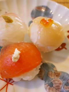 手毬寿司-レシピのメイン写真