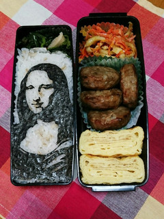 美味しい芸術 「モナリザのり弁当」-レシピのメイン写真