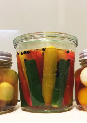 見た目もきれい♪うず玉と色々野菜ピクルス-レシピのメイン写真