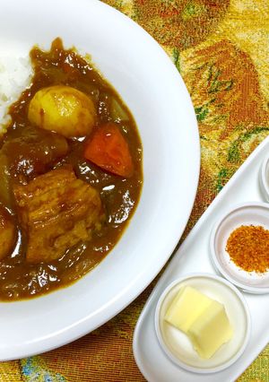 豚角煮で☆本格ポークカレー-レシピのメイン写真
