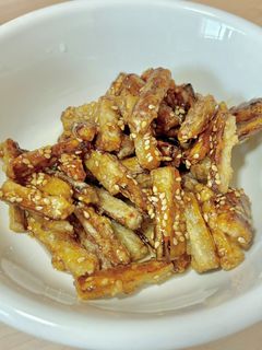 新 ゴボウの甘辛揚げ-レシピのメイン写真