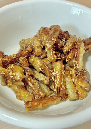 新　ゴボウの甘辛揚げ-レシピのメイン写真