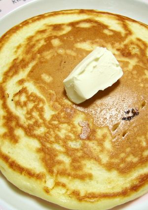 特濃ミルクいりホットケーキ-レシピのメイン写真