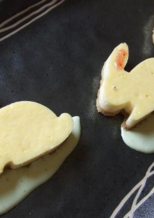 ★ウサギさんのミニチーズケーキ★-レシピのメイン写真