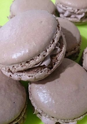 初心者さんでも簡単♪チョコマカロン-レシピのメイン写真