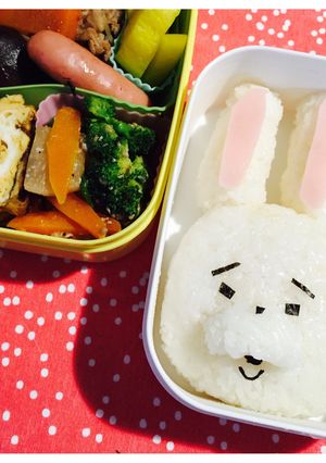 簡単!キャラ弁!紙うさぎロペ♡-レシピのメイン写真