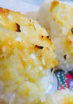 簡単！冷や飯でも出来るネギ味噌おにぎり-レシピのメイン写真