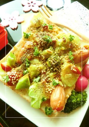 ウィンナー×ブロの塩レモンカレートースト-レシピのメイン写真