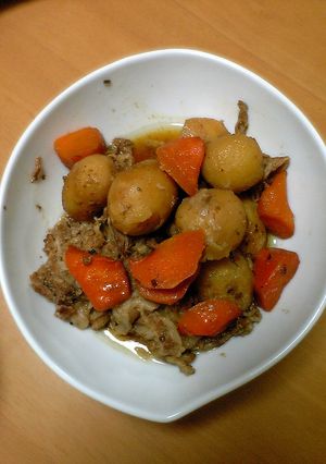 新じゃがとトロトロ豚肉の煮物-レシピのメイン写真