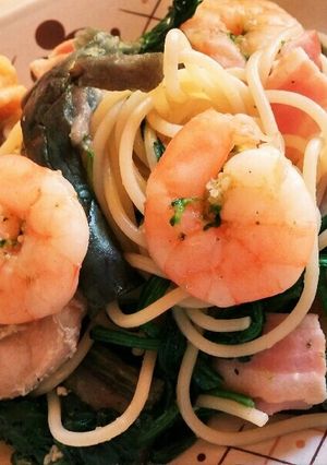 簡単美味しいあえるパスタ-レシピのメイン写真