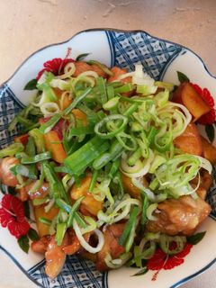 鶏肉とさつま芋炒め-レシピのメイン写真