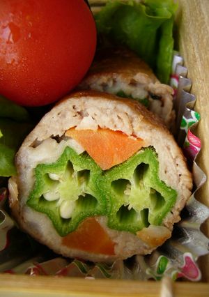 切り口が可愛い♪豚肉の野菜巻き-レシピのメイン写真