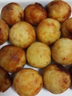 たこ焼き器で作る牛すじ肉のカレー煮込み焼-レシピのメイン写真