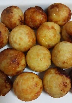 たこ焼き器で作る牛すじ肉のカレー煮込み焼-レシピのメイン写真