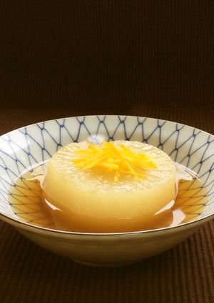 簡単！我が家のお出汁で☆大根の柚子煮-レシピのメイン写真