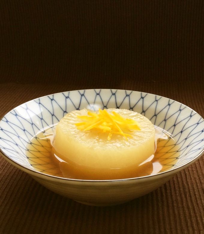 簡単！我が家のお出汁で☆大根の柚子煮-レシピのメイン写真