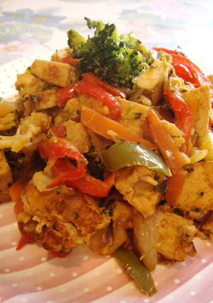 凍り豆腐入り野菜炒め-レシピのメイン写真
