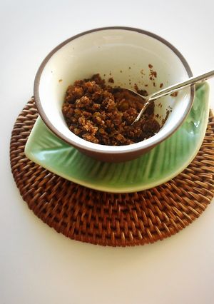 だしがらふりかけ。そのまま食べても。-レシピのメイン写真