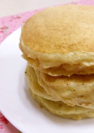 おからとりんごのホットケーキ☆手づかみも-レシピのメイン写真