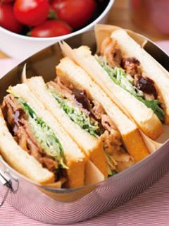 イギリスパンの生姜焼きサンド-レシピのメイン写真