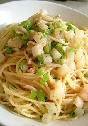簡単でおいしい♪明太大根のパスタ-レシピのメイン写真