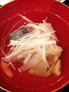 船場汁(サバのお吸い物)-レシピのメイン写真