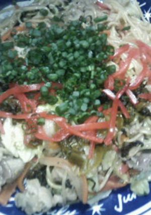 ☆焼きラーメン＠豚骨スープ。☆-レシピのメイン写真