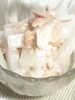 簡単混ぜるだけ☆大根とツナのサラダ-レシピのメイン写真