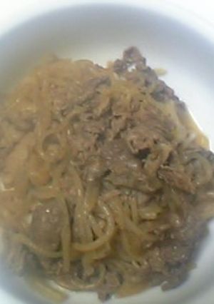 ちょこっとヘルシー・牛丼-レシピのメイン写真