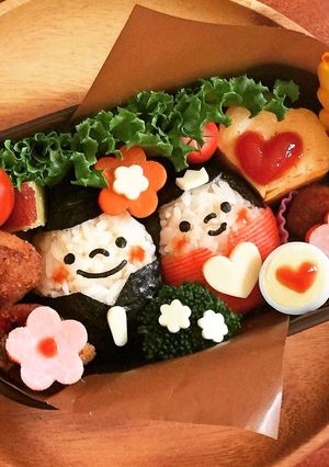 簡単♡可愛い♡ひな祭り弁当♡キャラ弁☆-レシピのメイン写真