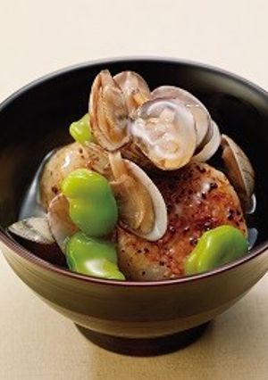 あさりとそら豆のおこげ丼-レシピのメイン写真