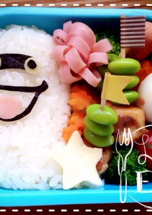 妖怪ウォッチ*ウィスパー*キャラ弁-レシピのメイン写真