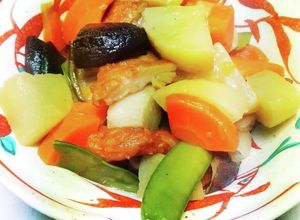 めみたん家《野菜とさつま揚げのごった煮》-レシピのメイン写真
