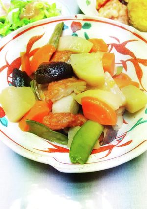 めみたん家《野菜とさつま揚げのごった煮》-レシピのメイン写真