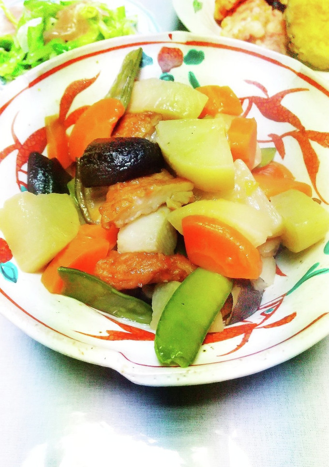 めみたん家《野菜とさつま揚げのごった煮》-レシピのメイン写真