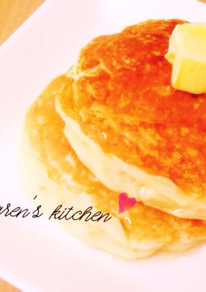 *材料2つ*パンケーキ-レシピのメイン写真