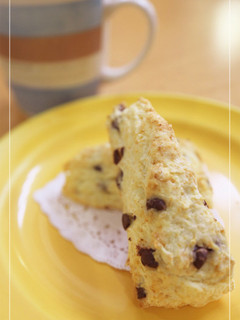 軽~い仕上がり★簡単チョコチップスコーン-レシピのメイン写真