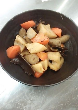 メープルシロップで筑前煮-レシピのメイン写真
