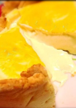 半熟チーズケーキ-レシピのメイン写真