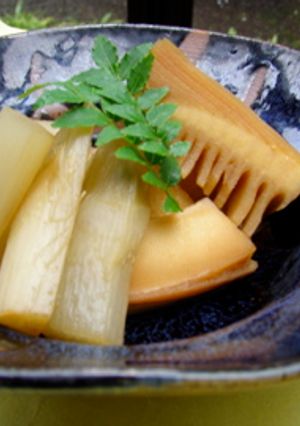 たけのことうどのふくめ煮-レシピのメイン写真