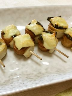 ちくわの磯辺チーズ焼き-レシピのメイン写真