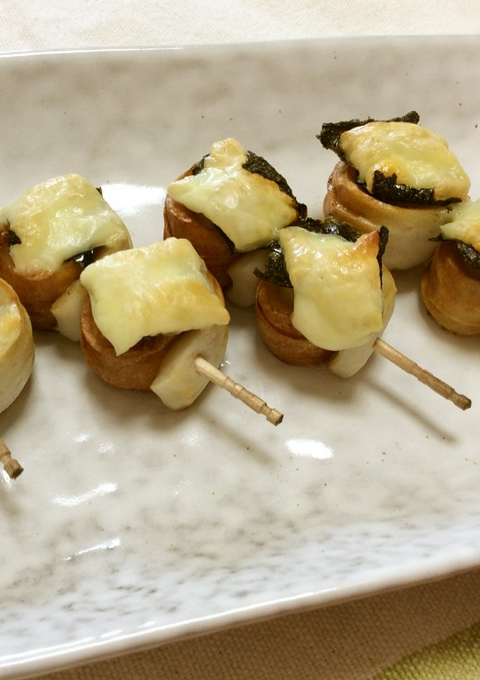 ちくわの磯辺チーズ焼き-レシピのメイン写真