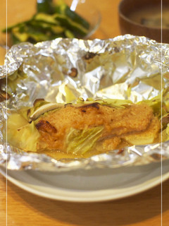 野菜が美味しい♡鮭の味噌バターホイル焼き-レシピのメイン写真