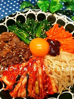 ナムル液で簡単に♬美味し〜ぃビビンバ✧-レシピのメイン写真