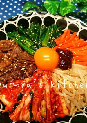 ナムル液で簡単に♬美味し〜ぃビビンバ✧-レシピのメイン写真