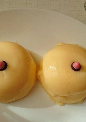 おっぱいプリン-レシピのメイン写真