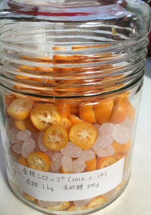 金柑シロップ-レシピのメイン写真